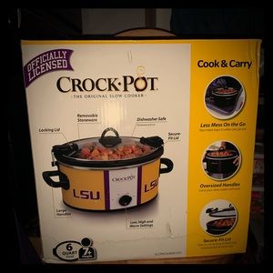 LSU Crock Pot